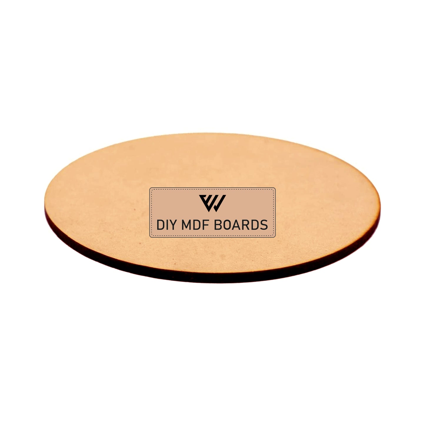 mdf round boards - 3 inch 3mm thick | set of 25 cutouts | mdf circle base for lippan art, resin, mandala painting, diy crafts | smooth pine wood finish