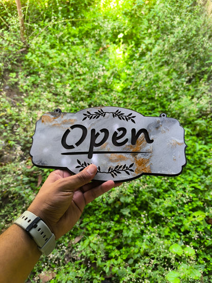 DIY Wooden Door Name Plate – Customizable Craft Base